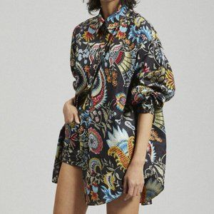 Rachel Comey Isa Shirt - Black Tapestry